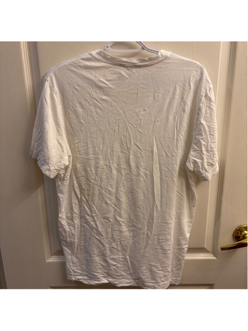 James Perse Blank White Short Sleeve V-Neck Tee Size 2 MENS - Picture 4 of 5